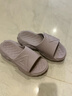 匹克態(tài)極云拖鞋男鞋夏季魔術(shù)貼外穿厚底軟彈休閑情侶運動(dòng)拖鞋ET23027L 曬單實(shí)拍圖