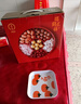滿(mǎn)弓高端品質(zhì)水果盤(pán)新年干果盤(pán)糖果盒高顏值旋轉干果盒家用結婚干果盒 瑞鶴呈祥-旋轉款【送小方盤(pán)】 曬單實(shí)拍圖