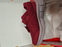 足力健防滑老人鞋冬季新款加絨保暖棉鞋加厚雪地靴媽媽鞋9160 棗紅 38 曬單實(shí)拍圖