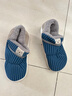 胖東來(lái)包跟棉拖鞋男款厚底踩屎感防滑減震加絨保暖高幫雪地胖東來(lái)同款 藍色【加絨加厚精品版】 41-42 42_-43_【適合腳穿】 曬單實(shí)拍圖