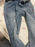 京東京造牛仔褲女2026春季高彈顯瘦垂感時(shí)尚寬松女士長(cháng)褲子女裝 中藍加長(cháng)S 曬單實(shí)拍圖