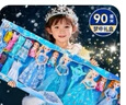 羅璃愛(ài)莎公主洋娃娃玩具女孩生日禮物冰雪奇緣換裝禮盒女童手提包艾莎 曬單實(shí)拍圖