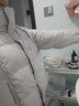 香影超好看粉色泡芙羽絨服女2025冬季新款繭型90白鴨絨立領(lǐng)短外套 銀牡丹色 M 160/84A/95-110斤 曬單實(shí)拍圖
