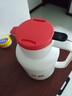 蘇泊爾（SUPOR）保溫壺家用大容量高真空玻璃紅膽暖水壺1.45L戶(hù)外便攜熱水瓶紅帽 曬單實(shí)拍圖