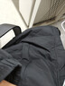 特步門(mén)店同款 鴨絨羽絨服男連帽中長(cháng)款加絨輕量外套976429640189 正黑色 L 曬單實(shí)拍圖