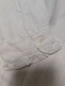小茵曼女童襯衣兒童襯衫2023秋新款中大童長(cháng)袖甜美荷葉立領(lǐng)純色 曬單實(shí)拍圖