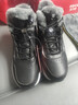 足力健老人鞋男冬季雪地靴防滑耐磨保暖加絨羊毛男鞋男士休閑戶(hù)外大棉鞋 黑色（男款） 加絨 41 曬單實(shí)拍圖