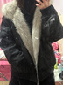 NASALIKE官方座山雕羽絨服男冬季抗寒保暖美式復古連帽工裝派克服男士外套 黑色 M  （推薦120-145斤） 曬單實(shí)拍圖