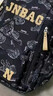 JINSHIWQ書(shū)包男大學(xué)生雙肩包女大容量背包 升級加大減負護脊-黑色帶掛件 曬單實(shí)拍圖