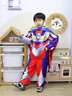 ULTRAMAN奧特曼衣服男童加絨加厚發(fā)光冬裝兒童賽羅男孩冬季套裝蜘蛛俠童裝 披風(fēng)款【迪迦】（發(fā)光）（加絨加厚） 【披風(fēng)+套裝】 120 【建議身高110-120cm】 曬單實(shí)拍圖
