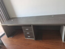 美宜德曼老板桌辦公桌椅總經(jīng)理主管桌總裁大班臺簡(jiǎn)約1.4*0.8米 曬單實(shí)拍圖