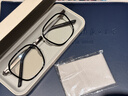 舒視兔配眼鏡男防藍光防霧變色全框商務(wù)簡(jiǎn)約超輕純鈦鏡架商務(wù)男TR90 A款【純鈦】黑槍色-26016 配【防藍光】800度以?xún)?1.67折射率 曬單實(shí)拍圖