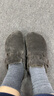 BIRKENSTOCK勃肯德國進(jìn)口男女款絨面革Boston shearling毛毛拖鞋 棕色窄版1020529 38  （偏小，建議大一碼） 曬單實(shí)拍圖