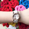蕭邦（Chopard）瑞士手表 Happy Sport系列快樂(lè )鉆自動(dòng)機械女士腕表【新年禮物】 278573-6020全鉆玫金貝母30mm 曬單實(shí)拍圖