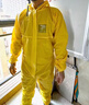 安思爾Ansell C級防化服耐酸堿防護服連體帶帽防酸服化學(xué)品?；愤\輸化工實(shí)驗室 2300黃色 2300標準型 L【建議身高176-182cm】 曬單實(shí)拍圖