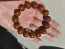 巧品招財紫金鼠手串光珠文玩三眼菩提子手串半實(shí)心佛珠繞指柔盤(pán)玩 紫金鼠光珠15mm 曬單實(shí)拍圖
