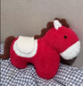 JCZS德國品牌馬年吉祥物公仔2026抱枕毛絨玩偶春節生肖擺件兒童禮物 【原創(chuàng  )】小寶馬抱枕 55*30厘米左右 曬單實(shí)拍圖
