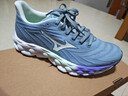 美津濃（MIZUNO）25年新款 運動(dòng)鞋男女跑步鞋透氣緩震回彈慢跑鞋WAVE SKY 8 曬單實(shí)拍圖