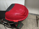 【百萬(wàn)熱銷(xiāo)】電動(dòng)車(chē)后備箱加厚加大防抖儲物箱工具箱尾箱 豪邁紅【贈內墊+安裝配件】+底板 大號 曬單實(shí)拍圖