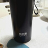 哈爾斯（HAERS）保溫杯304不銹鋼大容量男女泡茶杯子帶茶隔戶(hù)外便攜旅游車(chē)載水杯 650ml亞光黑-304不銹鋼 曬單實(shí)拍圖