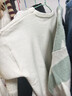 歐貝汐軟糯毛衣女秋冬加厚外套2026新款慵懶風(fēng)寬松小個(gè)子內搭上衣針織衫 白色 均碼 【建議80-130斤】 曬單實(shí)拍圖