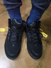 Jordan男休閑鞋喬丹 防滑耐磨 COURTSIDE 23中幫運動(dòng)鞋AR1000-001黑41 曬單實(shí)拍圖