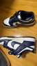 耐克NIKE男休閑板鞋 DUNK 運動(dòng)鞋HF5441-107白/藏青40 曬單實(shí)拍圖