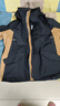 迪卡儂（DECATHLON）男防風(fēng)防水戶(hù)外防寒保暖加絨加厚外套可拆卸航海夾克sailing 300 黑棕拼色 L 曬單實(shí)拍圖