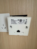 公牛（BULL）【直接替換路由器】千兆wifi插座AP面板全屋套裝86型無(wú)線(xiàn)路由器 超薄【三室套裝】暮雪白 插座 曬單實(shí)拍圖