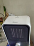 美的（Midea）【小身材】暖風(fēng)機家用/小太陽(yáng)取暖器/小型電暖器/電暖氣/電熱風(fēng)扇/暖手寶臺地兩用速熱便攜HFU15D 曬單實(shí)拍圖