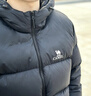 駱駝火山羽絨服男女冬季連帽抗靜電鴨絨保暖情侶面包服 M34CR07674B 曬單實(shí)拍圖
