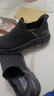 斯凱奇（Skechers）閃穿鞋|運動(dòng)鞋男鞋透氣舒適輕盈簡(jiǎn)約休閑健步鞋百搭時(shí)尚潮流 全黑色/BBK 41 曬單實(shí)拍圖