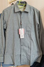 杉杉【純棉磨毛】長(cháng)袖襯衫男新款休閑商務(wù)易打理格子襯衣 灰綠格紋 42 曬單實(shí)拍圖