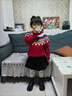 淘帝女童費爾島毛衣秋冬季新款兒童毛線(xiàn)衣針織衫女寶寶拜年服加厚紅色 紅色升級版【雙層加絨加厚】 100 推薦身高90 曬單實(shí)拍圖