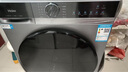 海爾（Haier）全自動(dòng)滾筒洗衣機 家用10kg大容量 慕斯沖浪洗除菌螨 筒自潔 多樣化程序 變頻洗衣機XQG100-25TS 曬單實(shí)拍圖