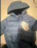 迷你巴拉兒童羽絨服男女童厚款保暖連帽棉服防風(fēng)保暖羽絨外套【防水透濕】 冰藍80935 【白鴨絨-1000+潔凈度】 150 【充絨量65.2g】 曬單實(shí)拍圖