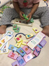 RICH YOUR HOME德國品質(zhì)幼兒童木質(zhì)拼圖配對寶寶早教玩具蒙氏全腦開(kāi)發(fā)教具 關(guān)聯(lián)配對蒙氏教具 曬單實(shí)拍圖