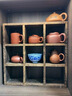 海詩(shī)圣堡中式博古架實(shí)木茶杯展示柜架子茶具多寶閣收納墻上置物架 【碳化】掛墻博古架-24-18格 曬單實(shí)拍圖