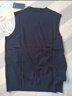 報喜鳥(niǎo)羊毛衫男裝【純羊毛背心】輕商務(wù)套頭無(wú)袖易穿搭內搭小馬甲毛衫男 藏青 2XL -52(185/104) 曬單實(shí)拍圖