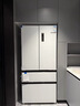 博世（BOSCH）冰箱【59.9cm超薄平嵌】家用501L法式四開(kāi)多門(mén)變頻電冰箱 雙系統雙循環(huán) 清風(fēng)凈味除菌 冷凍室抗菌 白色KME50A20TI 曬單實(shí)拍圖