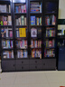 椰果帶燈書(shū)柜書(shū)架帶玻璃門(mén)現代簡(jiǎn)約書(shū)櫥展示文件柜子收納儲物組合柜子 高級淺灰不帶燈 80厘米長(cháng)倆門(mén) 曬單實(shí)拍圖