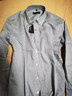 海螺襯衫男長(cháng)袖純棉免燙襯衣商務(wù)正裝男士上衣品牌男裝潮父親禮物 灰色 100%棉_無(wú)袋1050 39 曬單實(shí)拍圖