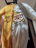迪士尼（Disney）新生嬰兒衣服秋冬季裝連體衣寶寶加厚冬天棉衣外出服套裝外套冬裝 暖絨加厚快樂(lè )小熊 90 (適合寶寶22-26斤內穿) 曬單實(shí)拍圖