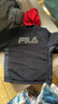 斐樂(lè )FILA兒童棉服2026年春新款男童仿羊羔絨連帽外套新年款拜年服 傳奇藍-NV 150 曬單實(shí)拍圖