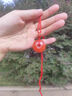侗秘南紅瑪瑙平安扣吊墜川料柿子紅滿(mǎn)色滿(mǎn)肉南紅掛件項鏈男女 天然南紅平安扣【大號】贈禮優(yōu)選 曬單實(shí)拍圖