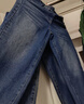 班尼路童裝男童褲子兒童牛仔褲春秋2025年新款中大童水洗耐磨潮酷長(cháng)褲 深藍 160 曬單實(shí)拍圖