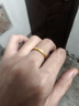 世希越南古法沙金碎冰冰戒指魚(yú)鱗龍鱗戒指女999仿真假黃金實(shí)心小眾 【7號| 2mm| 禮盒裝】碎冰冰戒指 【主圖視頻均為實(shí)拍—不符包退】 曬單實(shí)拍圖