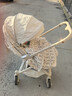 ANGI BABY嬰兒車(chē)四輪萬(wàn)向嬰兒推車(chē)可坐可躺輕便折疊雙向遛娃車(chē) 曬單實(shí)拍圖