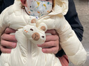 巴拉巴拉兒童輕薄羽絨服嬰兒寶寶連體衣冬裝新款男童女童造型可愛趣味 白色卡皮巴拉-白鴨絨 80 cm-充絨量41g 曬單實拍圖