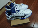美津濃（MIZUNO）鷹爪4代WAVE CLAW 4羽毛球鞋NEO三代輕量靈活緩震男女網(wǎng)羽通用鞋 白青花藍 鷹爪4代【W(wǎng)AVE CLAW 4】新款首發(fā) 42 (270mm) 曬單實(shí)拍圖